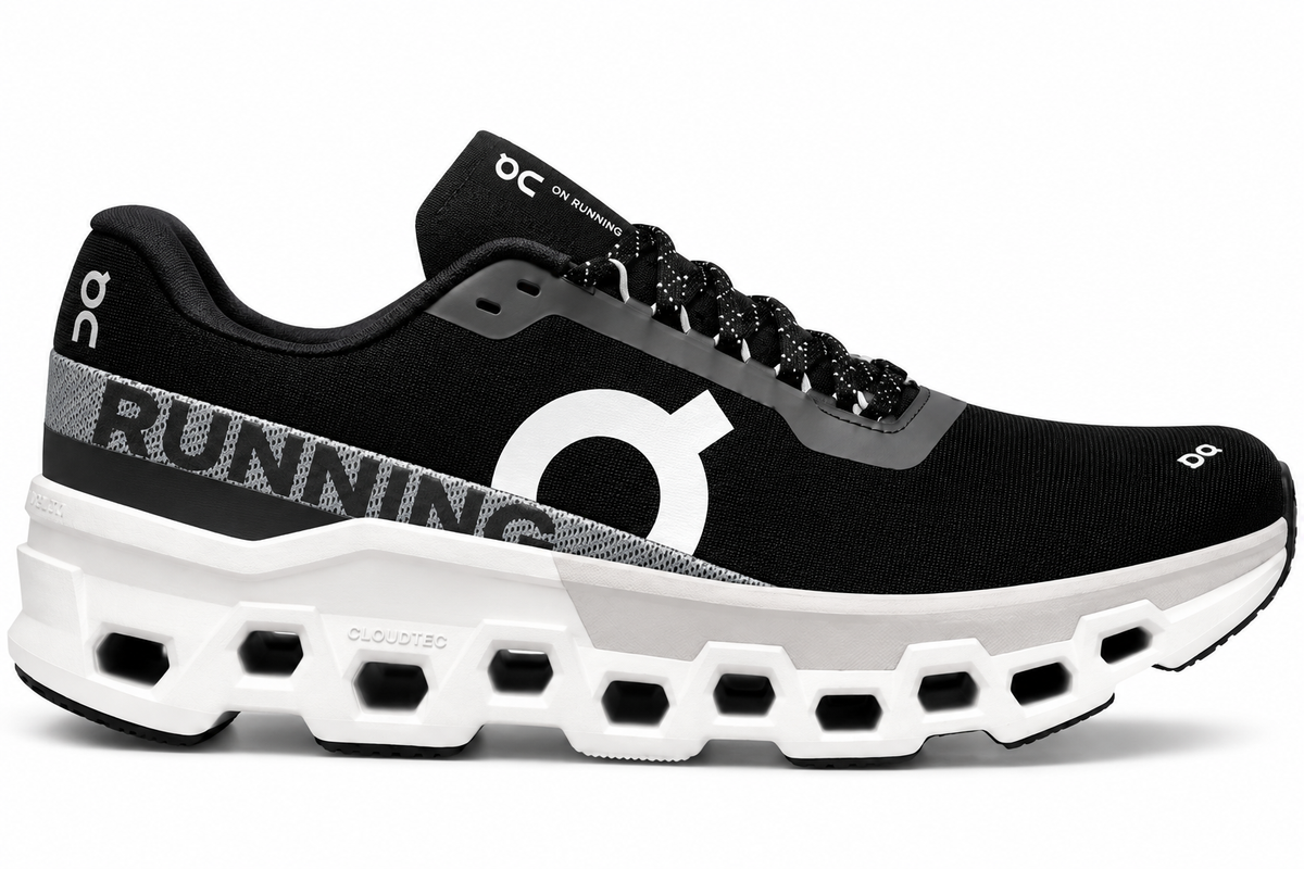 On Cloud Monster Black White
