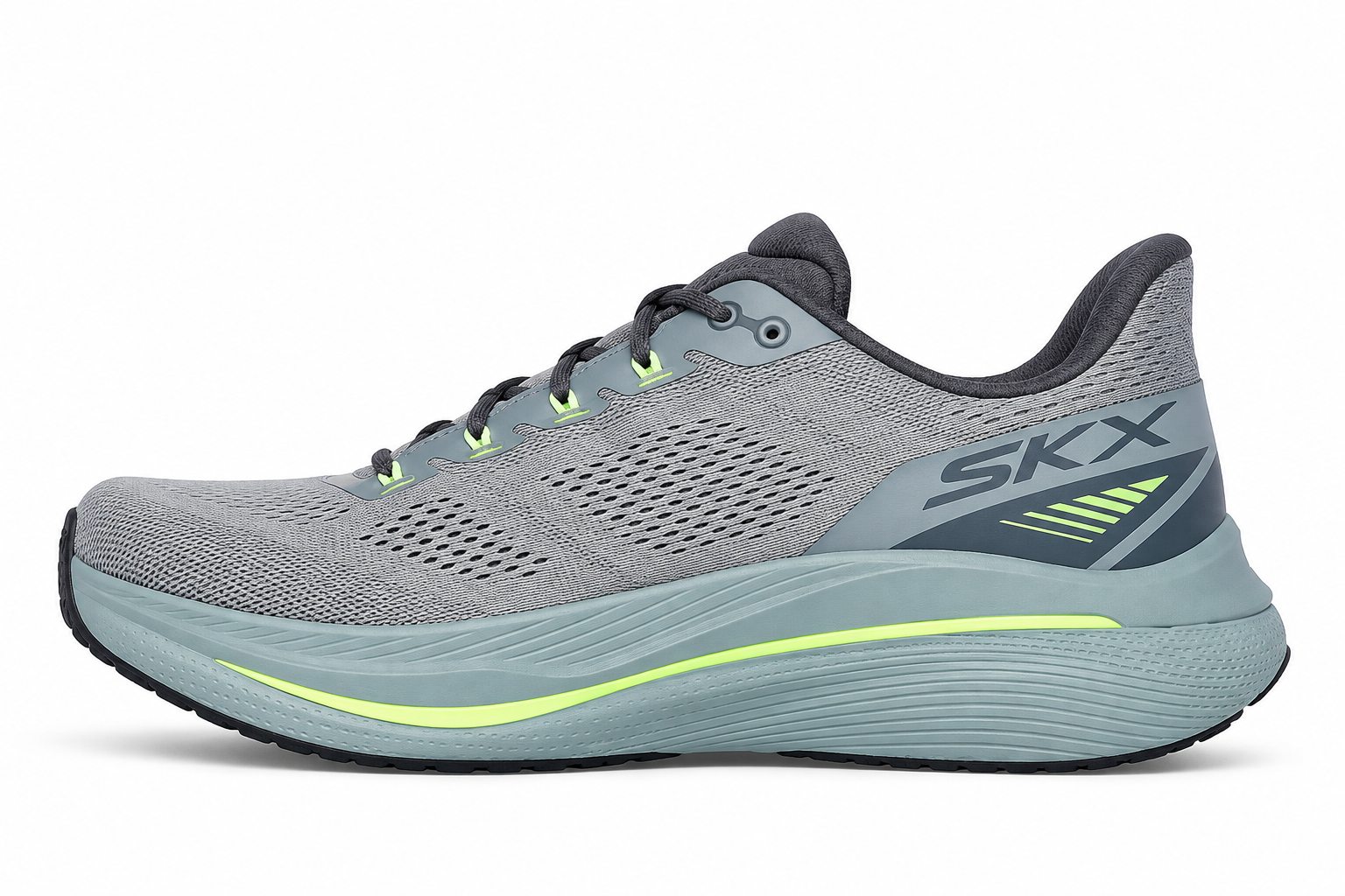 Sketchers Max Cushioning Propulsion Grey