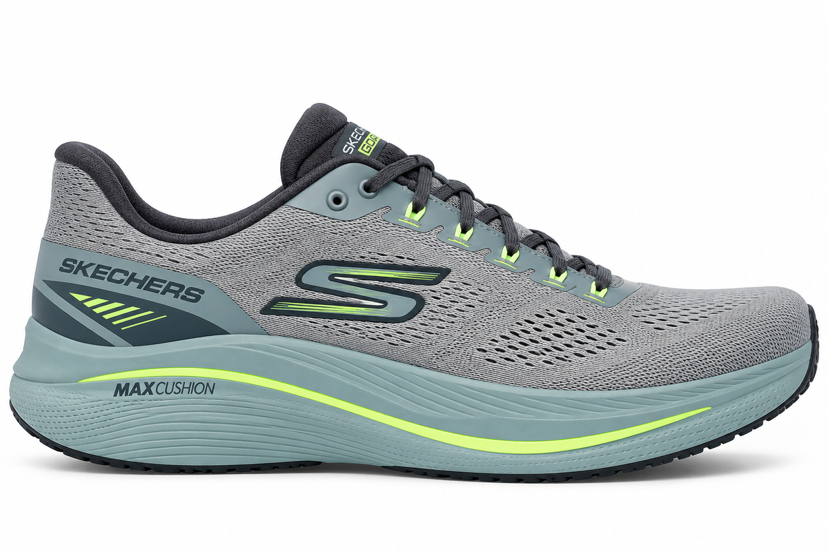 Sketchers Max Cushioning Propulsion Grey
